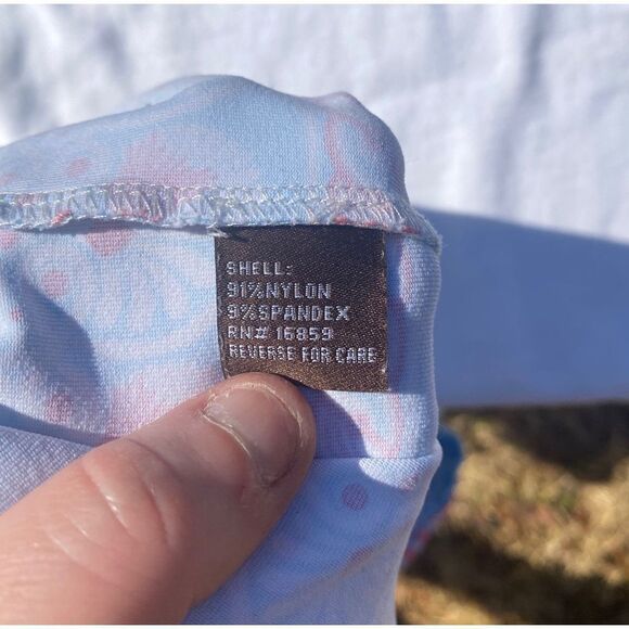 J. McLaughlin Blue Red Tribal Abstract Casual Stretch Pants - Picture 6 of 6